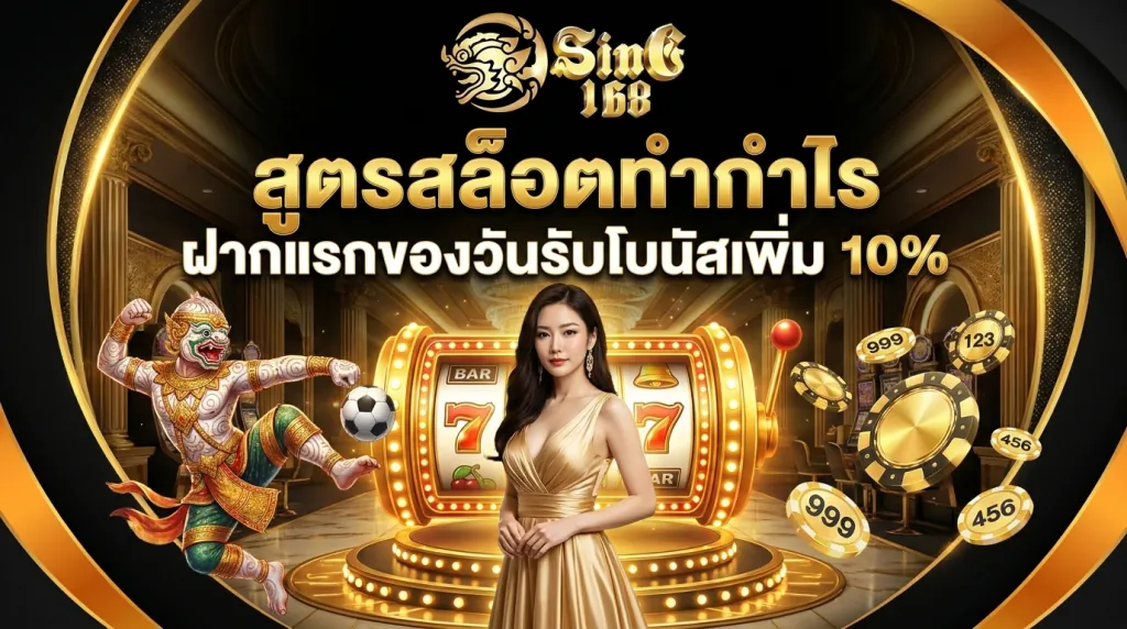 วิธีปั่นสล็อตทำกำไร ทุนน้อยแตกง่าย SING168